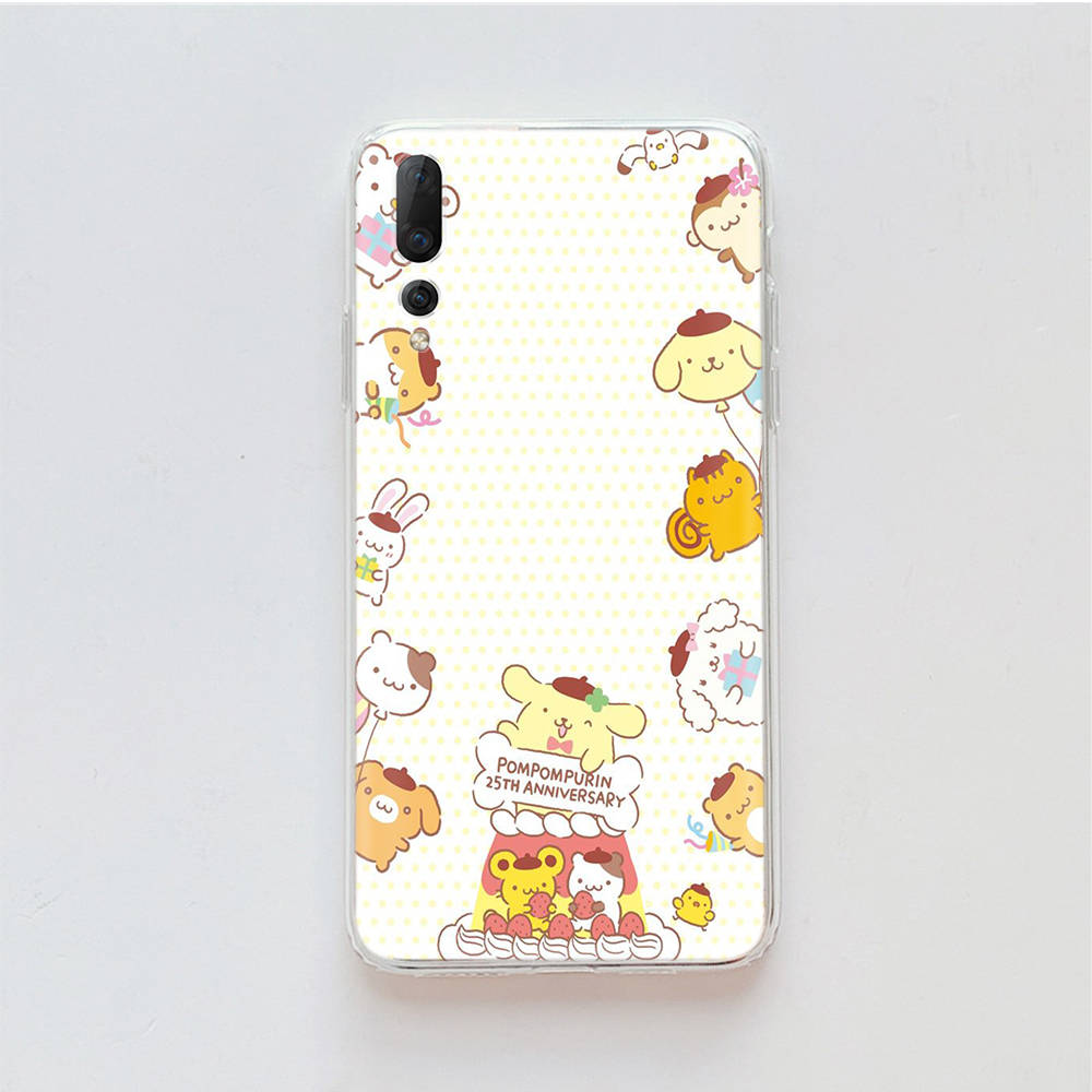 Transparent Case for Samsung A04 A14 A23 M33 M53 Realme 10 9 C35 C55 VIVO X80 Infinix Hot 30 Note 11 Tecno Spark 8P Pro L-14 Sanrio Mix
