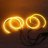 LED SMD Cotton Light Switchback Angel Eye Ring DRL Kit For BMW 1 Series E81 E82 E87 E88 halogen Headlight