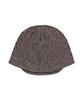 Sseonleobeutueo Cable Visor Beanie Brown