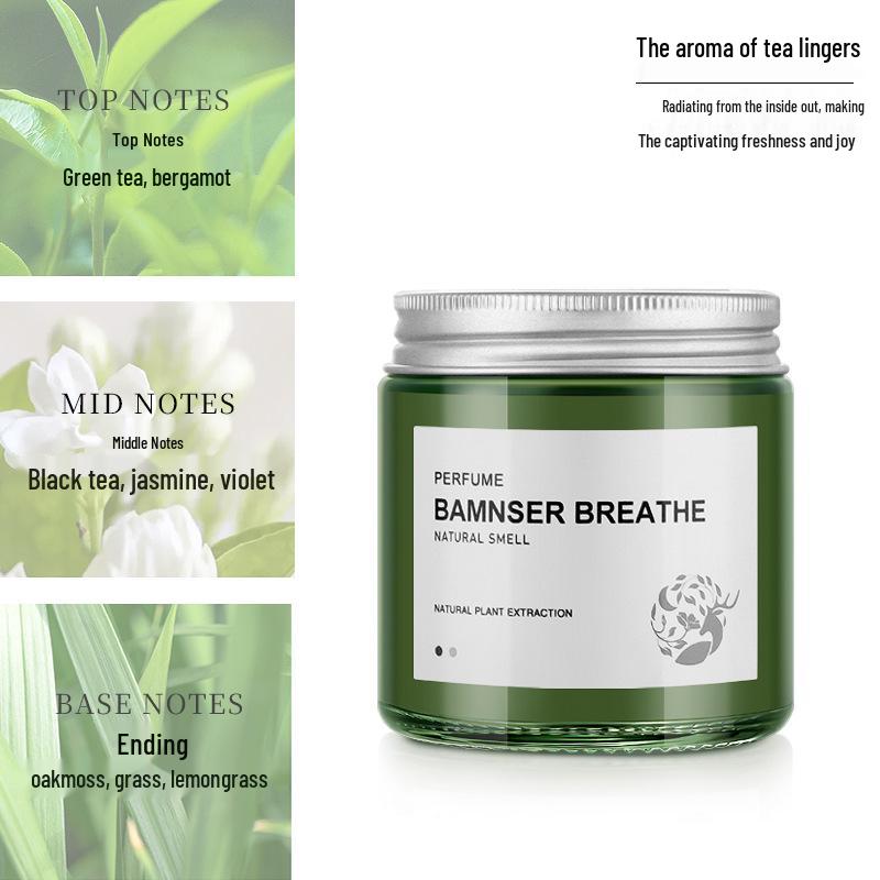 Men's Car Air Freshener Solid Balm: Long-lasting Odor Removal Ornament for Car Interior