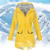 Women's jacket hooded lightweight outdoor long hooded windbreaker