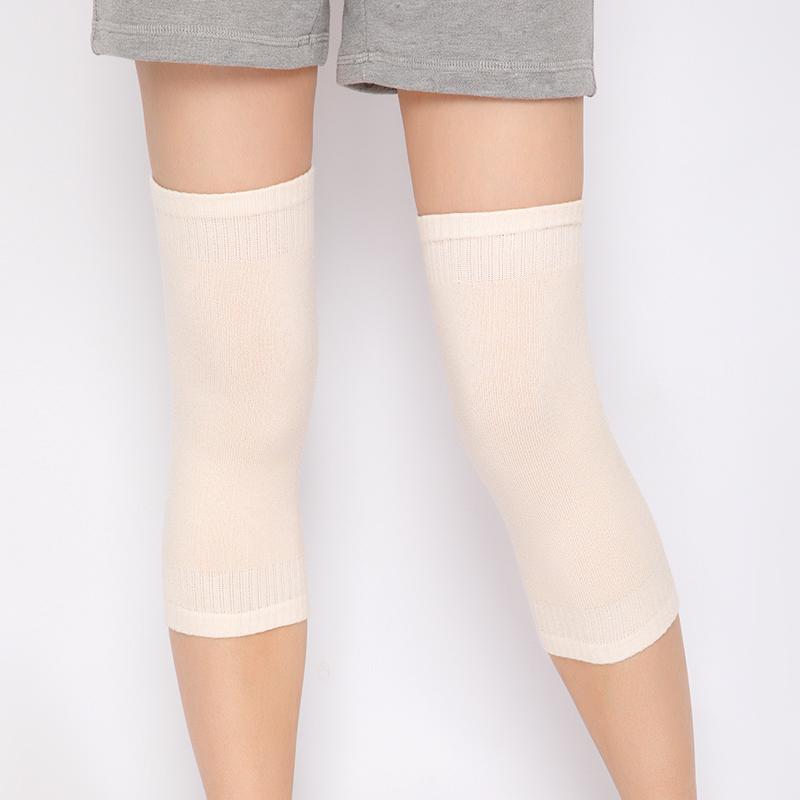 Women's Elastic Knitted Knee Warmers Lightweight Breathable Knee Support Sleeves Daily Wear Joint Care Knee Protectors