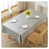 High end countryside style hotel wedding tablecloth Non washable household  tables mat Printed design rectangular desk cover