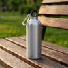 Aluminum Water Bottle with Carabiner Spill-Resistant for Hiking, Hikers