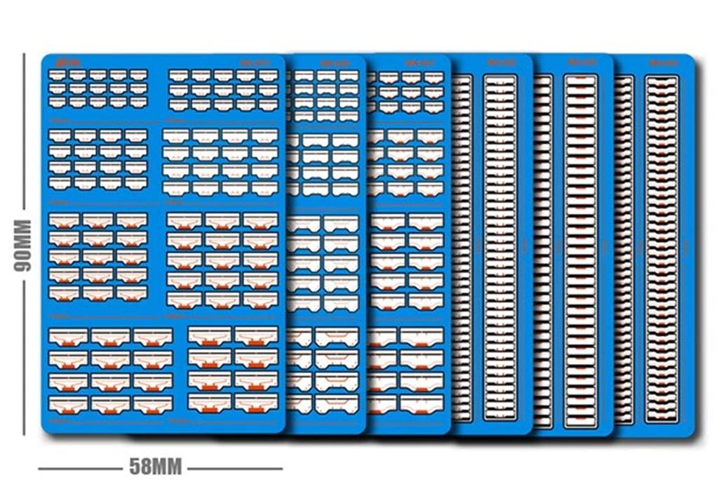 Plastikmodell Gunpla Teile Set Detail oben [Oh.makasenet] Fotogeätzt (MX021)