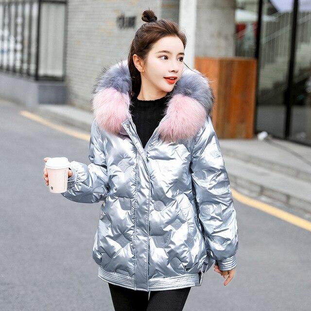Buy Big Fur Down Jacket Winter Women 