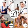 1 Set Flexible Drill Extender Universal Sleeve In Multiple Sizes 105 Degree  Right Angle Drill Extender Flexible Drill Extension Kit