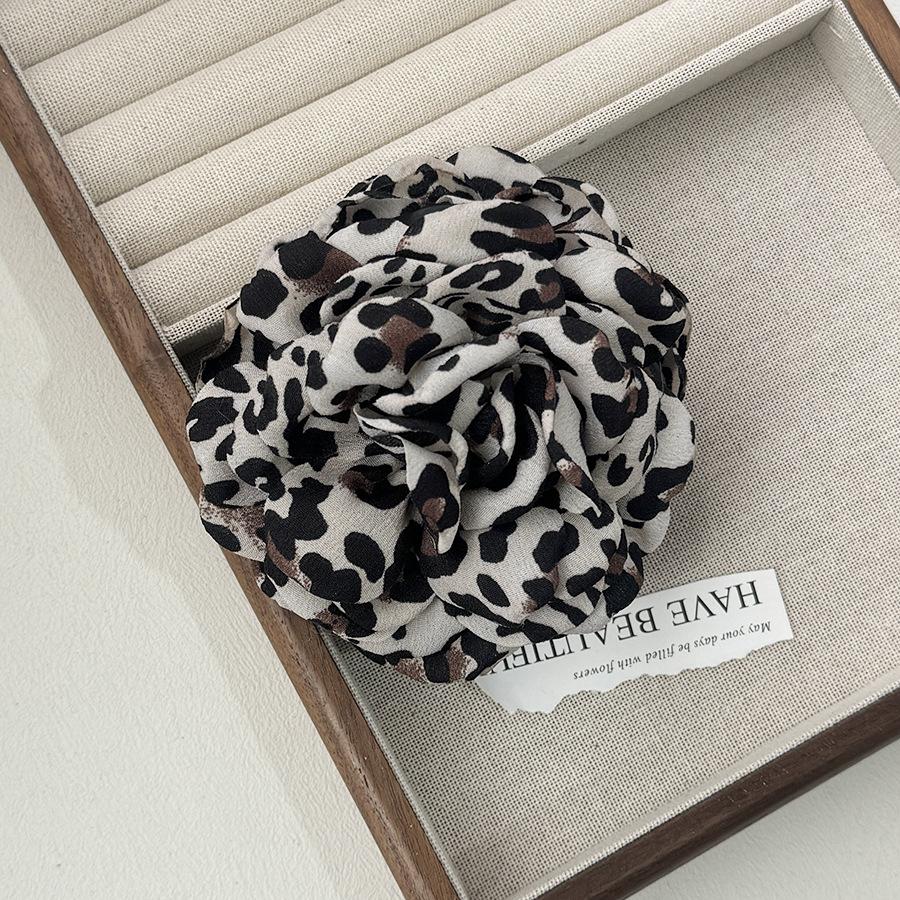 

Винтажные тканевые цветочные крабовые заколки для волос на французском языке, заколки для волос в виде акулы, женские головные уборы, аксессуары для волос