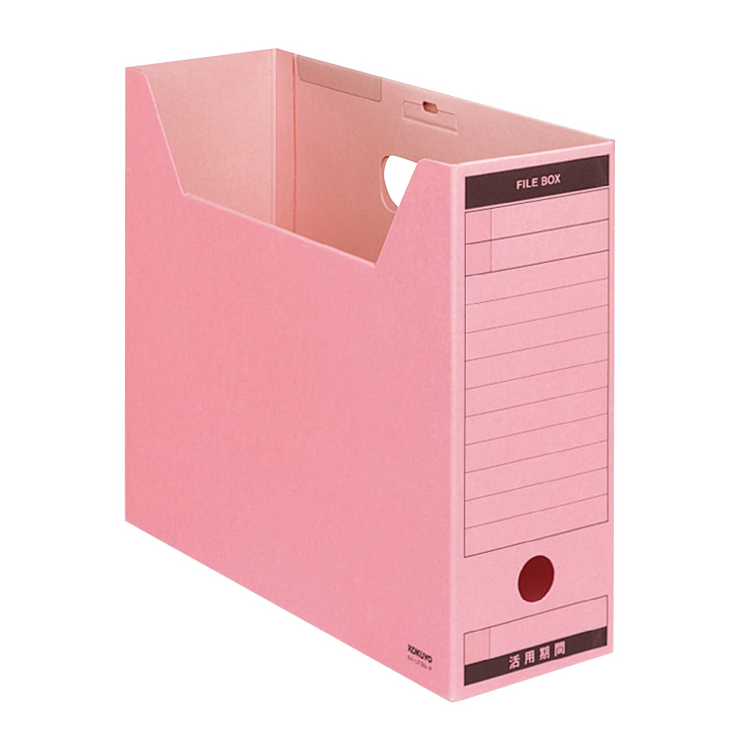 Kokuyo Папка цветная из плотного картона с коробкой, крышкой, A4, Розовая, A4-LFBN-PZ розовый