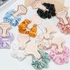 Multicolored Retros Head Rope Temperament Ladies Hair Ties Scrunchies Ties Fashionable Head Accessory