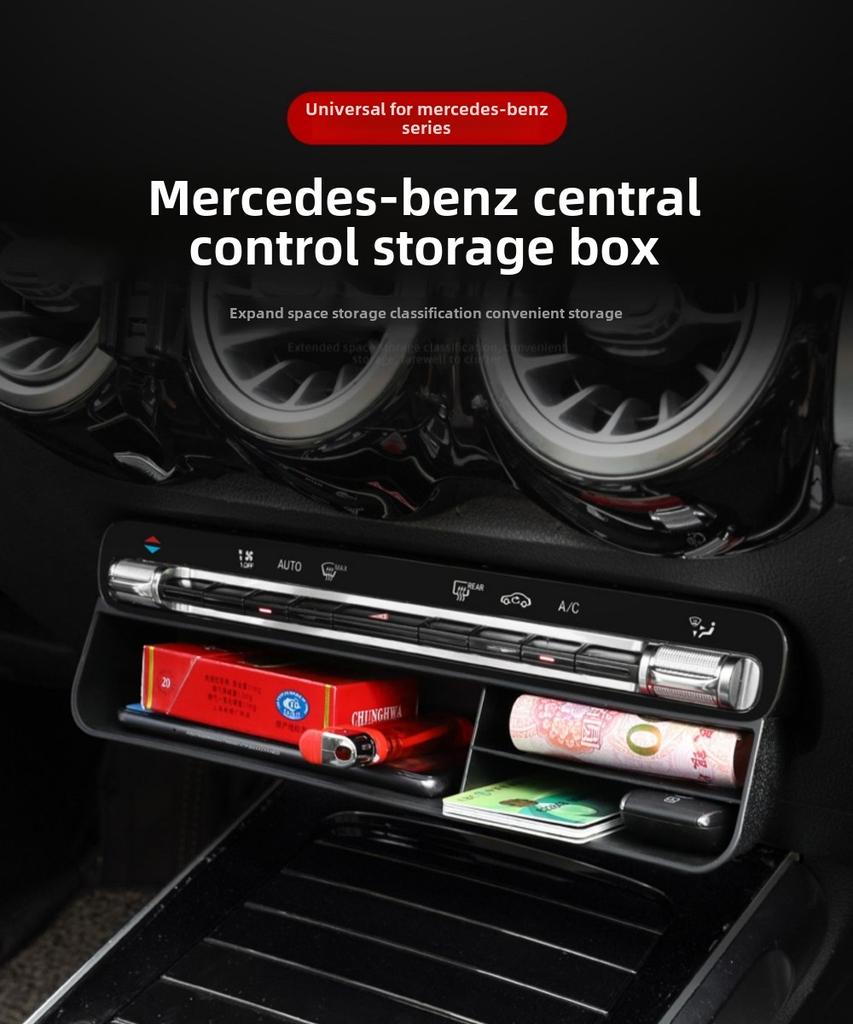 2025 Hot Racing Grills Applicable to Mercedes-Benz A35L GLB45 AMG central control armrest box storage box GLA35 CLA45S door stor