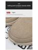 Men's Large-Size Slip-On Canvas Loafers with Thick Soles