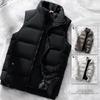 Herren Casual Winterweste mit Stehkragen - Warme, Stilvolle und Vielseitige Ärmellose Jacke