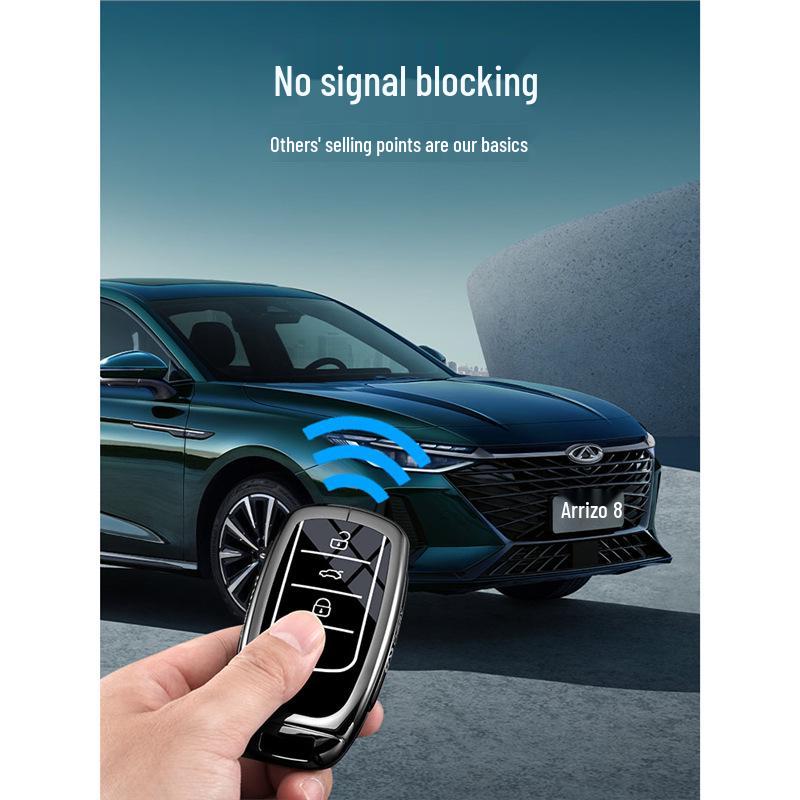 2025 Chery Tiggo Schlüsselhülle für Tiggo 8 Pro/9/8 Plus/8L/7 Plus, Arrizo 8 Autoschnalle Schale