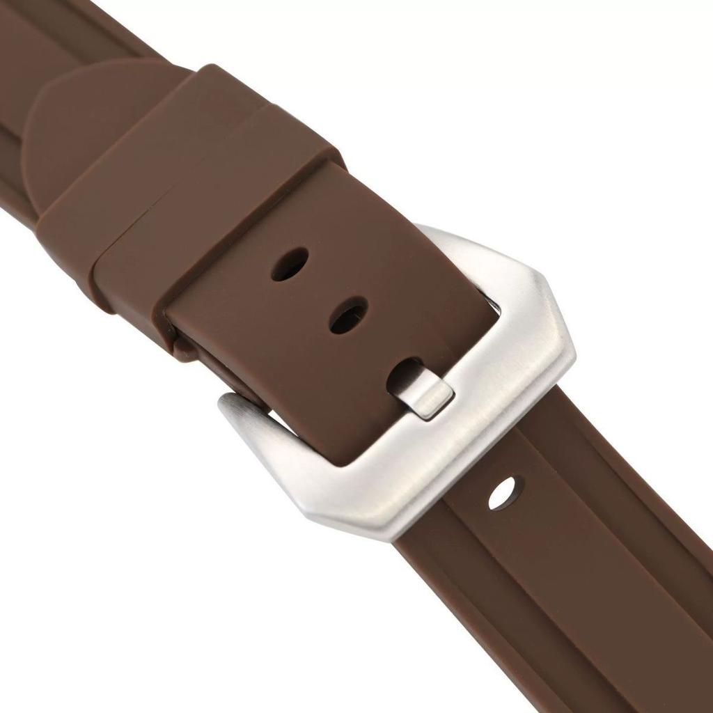 20mm 22mm 24mm 26mm Mäkký silikónový remienok na hodinky pre Panerai Univerzálny remienok Pánsky farebný gumový remienok na smart hodinky pre hodinky Samsung Huawei