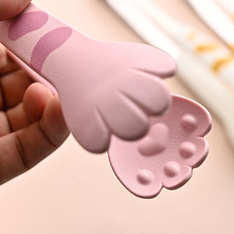 Cute Cat Paw Stainless Steel Food Tongs