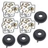4 set motorcykel förgasare förgasare reparationssats med membran Passar för Kawasaki ZX900 Ninja ZX9R GPZ900R 1994 1995 1996 1997-2003