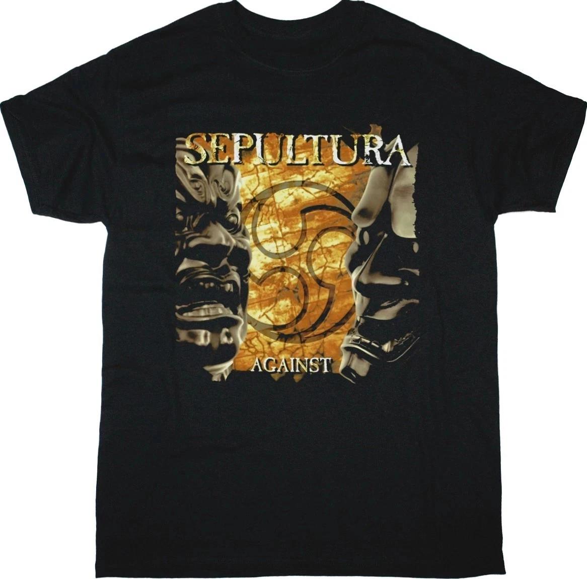 Sepultura Against T-Shirt Black Size S-5XL M