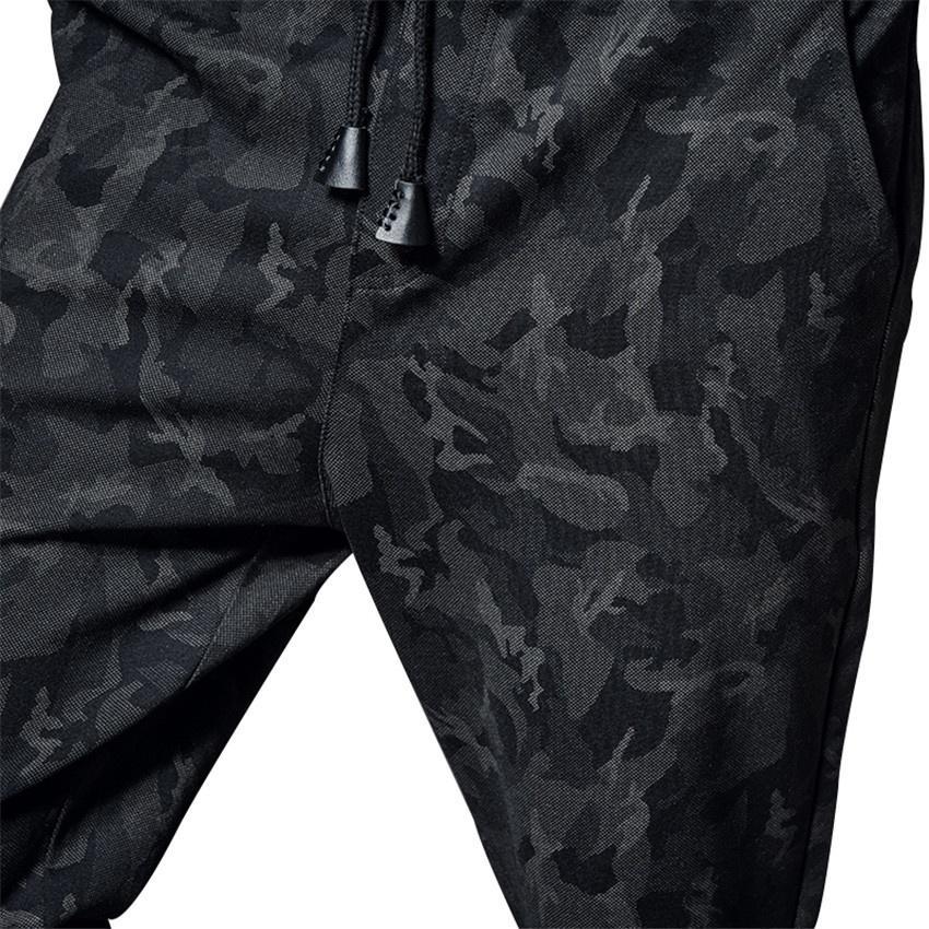 Fashion Harem Pants Casual Men Jogger Solid Pencil Pants Outdoors Slim Male Trousers