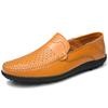 Italian Breathable Slip On Male Boat Shoes Size 48 Leather Men Casual Shoes Luxury Brand Formal Men Loafers Moccasins
