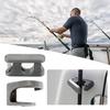 1/2/3 Peças Suporte de Vara de Pesca de Parede Economizador de Espaço Adesivo Rack de Exibição e Armazenamento de Varas de Pesca para Garagem Barco Caiaque Presente para Entusiasta