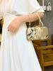 Golden Peony Handbag Cheongsam Handbag Small Square Embroidery Bag Banquet Wedding Bag Clutch Purses for Women Evening