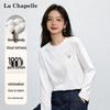 La Chapelle Women's Loose Long Sleeve Cotton T-shirt