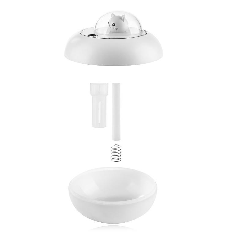 Cute Pet Air Humidifier USB Humidifier for Home Desktop Silent Humidifier Office Humidifier White