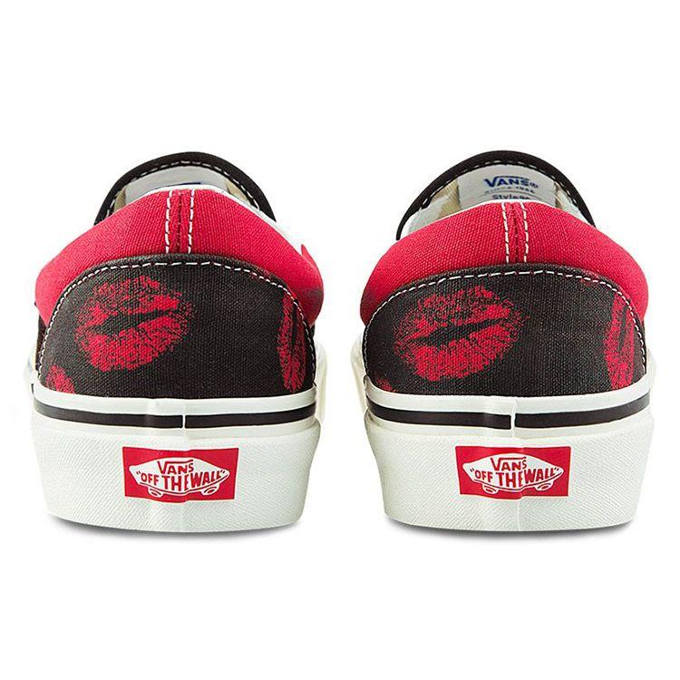 Vans Classic Slip-On 98 DX Anaheim Factory - Unisex tenisky Hotlips Black Og-Black Og-Hotlips VN0A3JEX45T