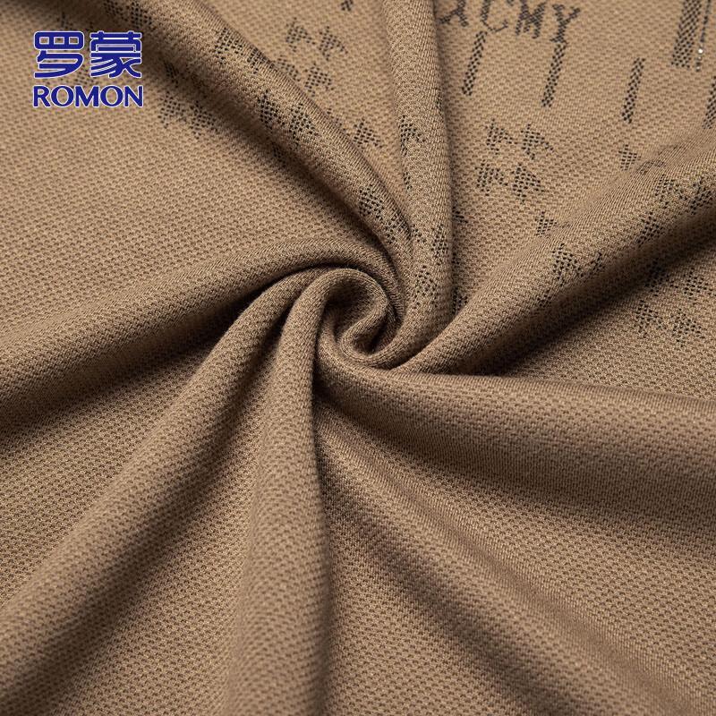 ROMON Men's Business Casual Long-Sleeve Sweatshirt