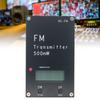 2000M 0.5W 500mW FM Verici Frekans LCD Ekran Stereo Dijital 76-108MHz Ayarlanabilir Frekans FM Radyo için FM Verici