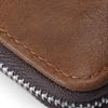 Ultra-thin PU Leather Business Card Case Casual Male Purses Money Clips Short Coin Purse Men Wallet