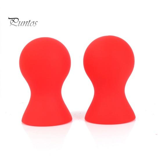 2Pcs Nipple Pullers Enhance Sensitivity Pleasure Intense Stimulation Women Sex Toys Silicone Nipple Suckers