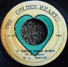 7inch Record O. A. SEATON  NEW HARIZON BAND  If Youre Going Down  Happy Music NONE Golden Heart 1975 Jamaica Reggae Ska  Dub Used