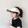 Wide Brim Children Sun Caps Cotton Visor Hat New Top Air Cap  Girls