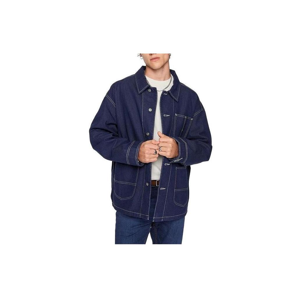 Lee Loose Fit Comfortable Workwear Casual Denim Jacket Men jackets Light-Wash LMT006240100354-898L00