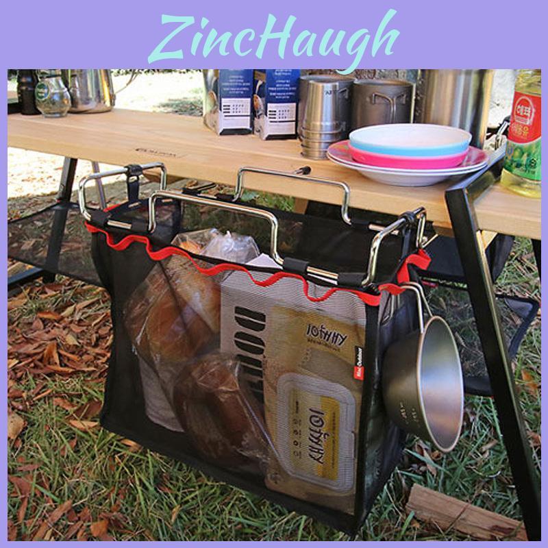 Premium Bbq Wire Mesh Storage Rack Portable Bag With Timeless Design For Outdoor Fun