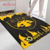 AEK Athen F.C Teppich für Wohnzimmer Schlafzimmer Zuhause Sofadekoration, Rutschfeste Bodenmatte für Kinder zum Spielen