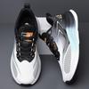 Autumn and Winter Men's Shoes New Leather Waterproof Sports Shoes, Teenagers and Students Ultra-light Soft-soled Running Shoes