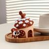 Yousheng Simulated Squirrel Ornament 3D Print Fidget Toy with Articulated Joints Stress Relief Ornament for Home Decoration
