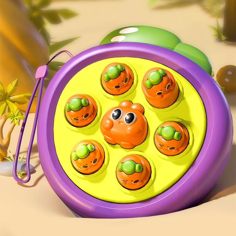 Educational Cute Frog & Bunny Animal Whack-a-Mole Game for Children's Thinking and Parent-Child Interaction