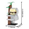 MOOXI Animal Series 144Pcs MOC Bricks Sloth Model BrickHeadsed DIY Building Blocks Kids Toys For Children Birthday Gifts MOC7232