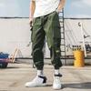 Work Pants Men's Summer Hip Hop Sports Men's Pants Trend Loose Bundle Foot Casual Long Pants