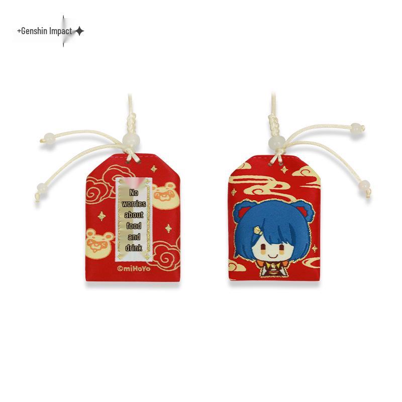 In Stock: Genshin Impact Character Badges & Keychains - Furina & Kazuha Series