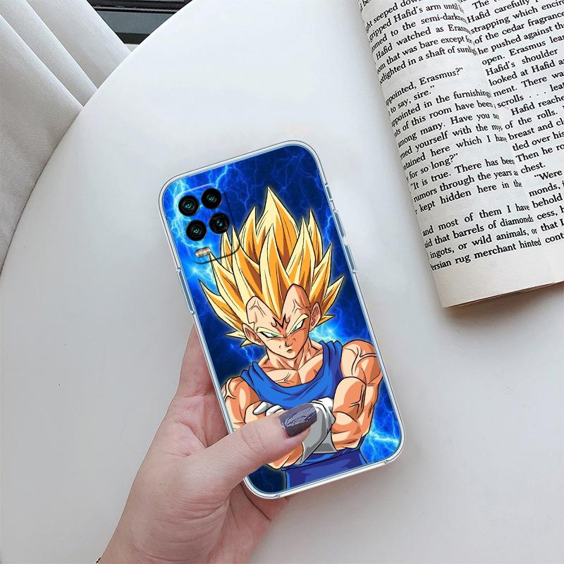 BH20 Dragon Ball Goku Vegeta Transparent Phone Case for Motorola Moto G7 G8 G9 G84 G85 G73 G24 G15 Z2 Play Power Plus