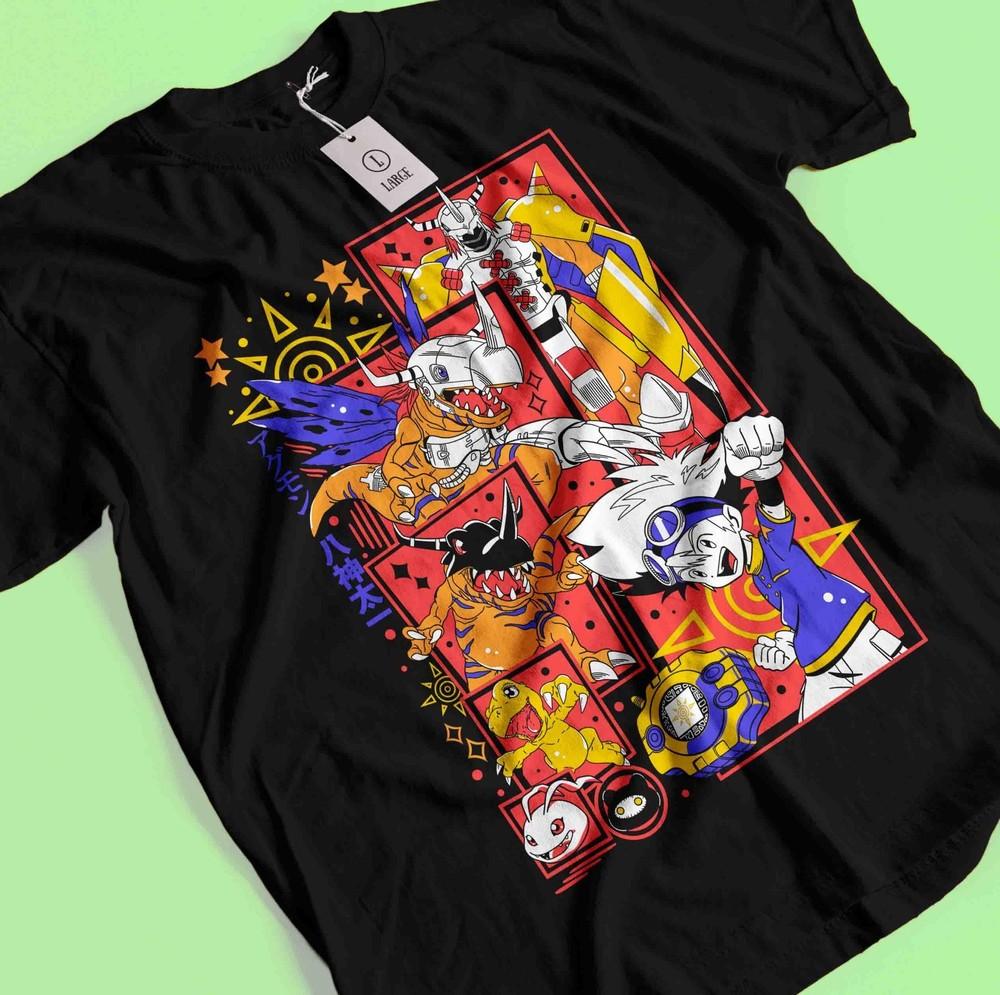 

Винтажная специальная футболка с аниме-любовью, японская футболка, футболка с аниме, футболка в подарок манга 4XL