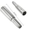 JUNSUNMAY 3-Pin XLR Male to 6.35mm Female Audio Adapter