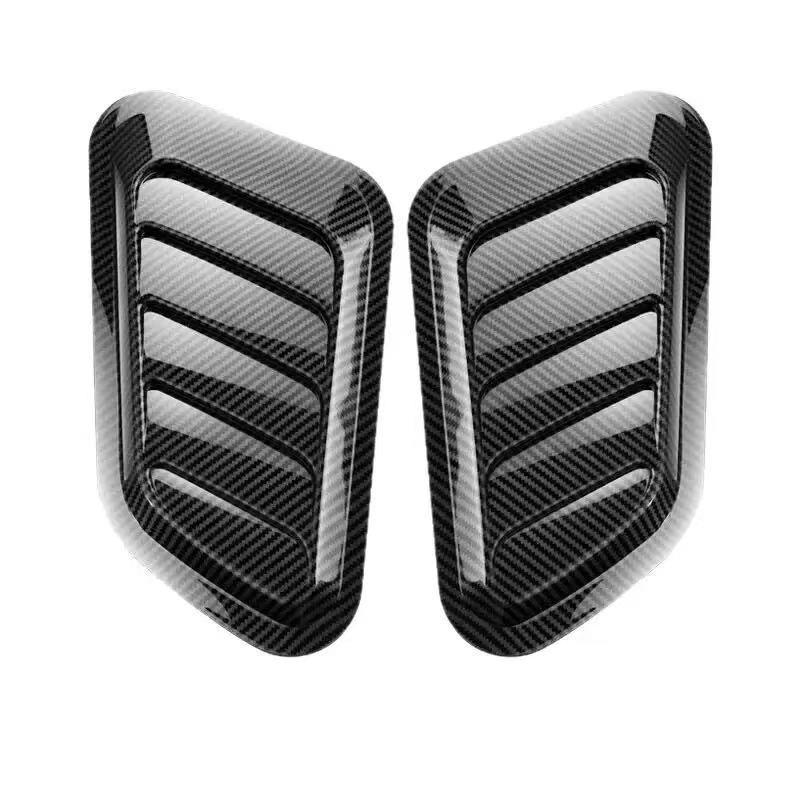 Leaf-Shaped Decorative Car Hood Air Vent