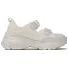 MLB Sandal Chunky Mask Abrasion Resistant Low top Casual Shoes Women's White 3ASDBCM43-50IVS