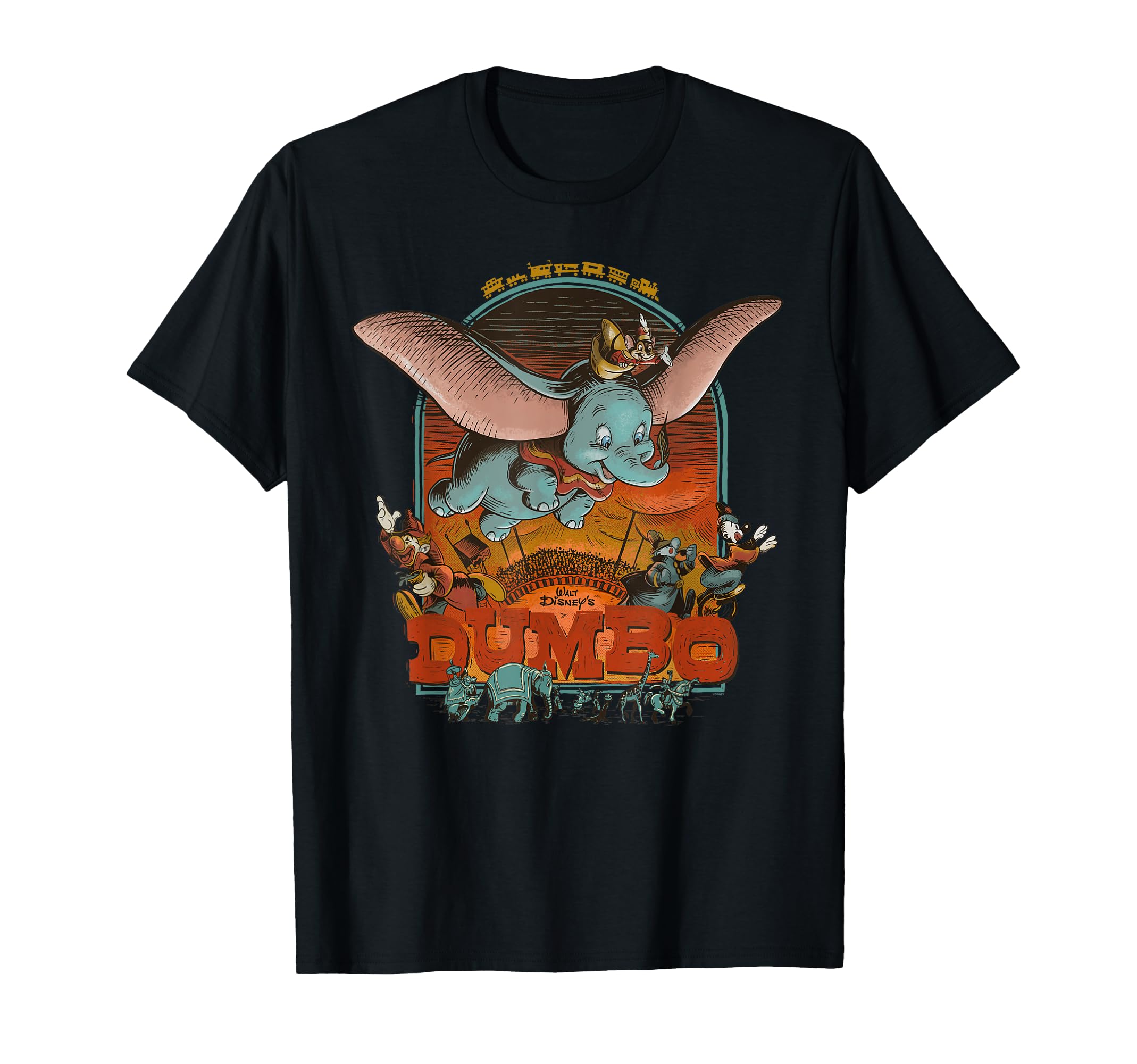 

Disney 100th Anniversary Dumbo Artist Series D100 T-shirt чёрный